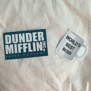 The Office Sticker Pack (2 stickers) ☕️